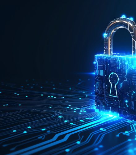 cyber security padlock symbolizes the protection and safeguarding of digital assets and information against unauthorized access, cyber threats, and malicious activities